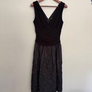 Jessica Howard Black Sleeveless Cocktail Dress